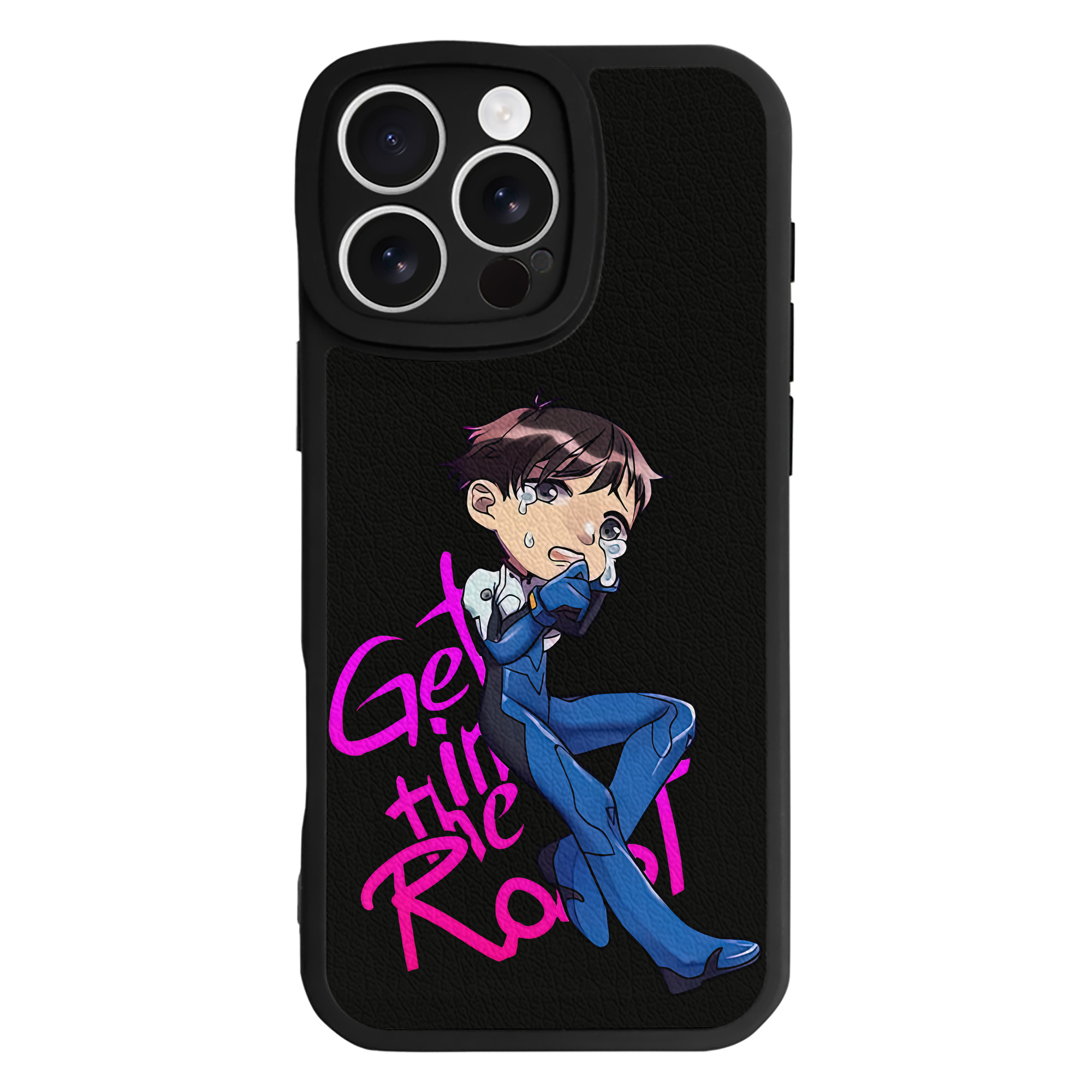 （画像用） EVA 新世紀エヴァンゲリオン 【iPhone 16シリーズ対応】シリコンスマホケース（レザー調） 材質：シリコン
